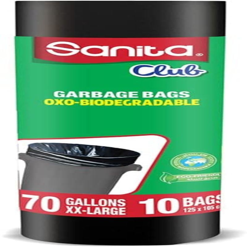 Buy Sanita Club Biodegradable Garbage Bags, XX-Large, 70 Gallons